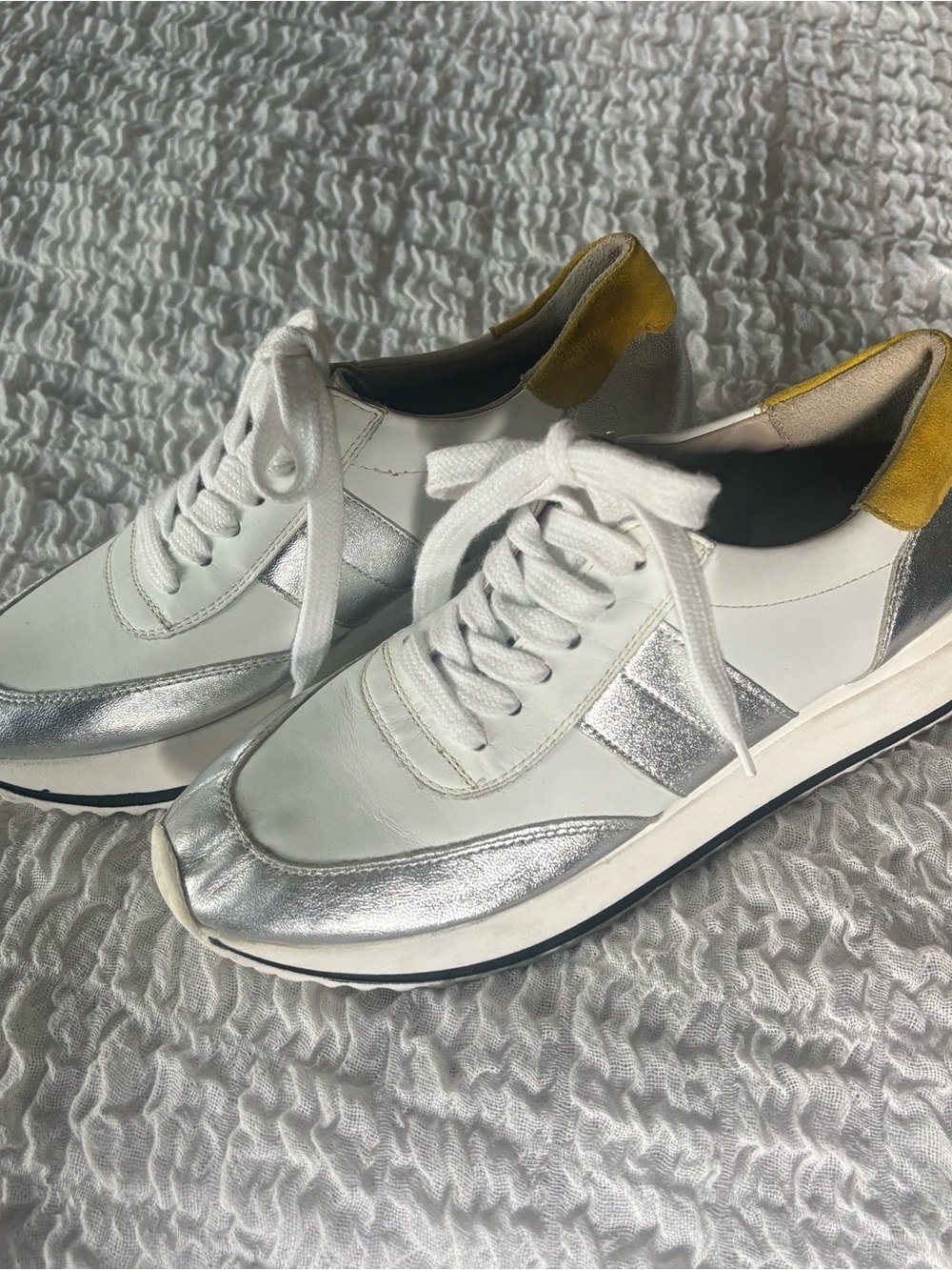 Boden platform leather sneakers size 38